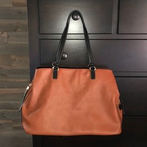 Cognac Sole Society Tote - NWOT